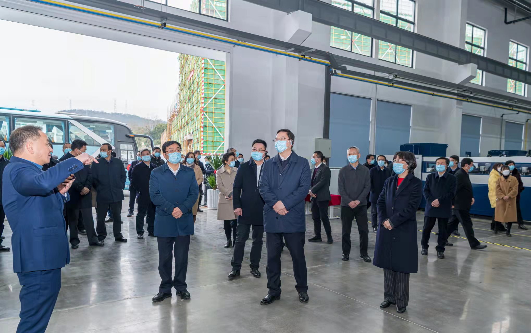 新年首次调研重点项目，绍兴市领导赴捷昌“智能家居物联网产业园”