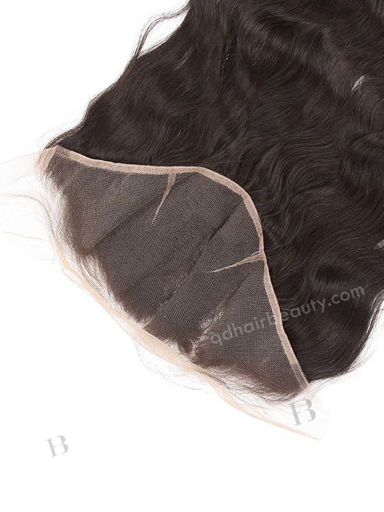 In Stock Brazilian Virgin Hair 14" Natural Wave Natural Color Lace Frontal WR-LF-007