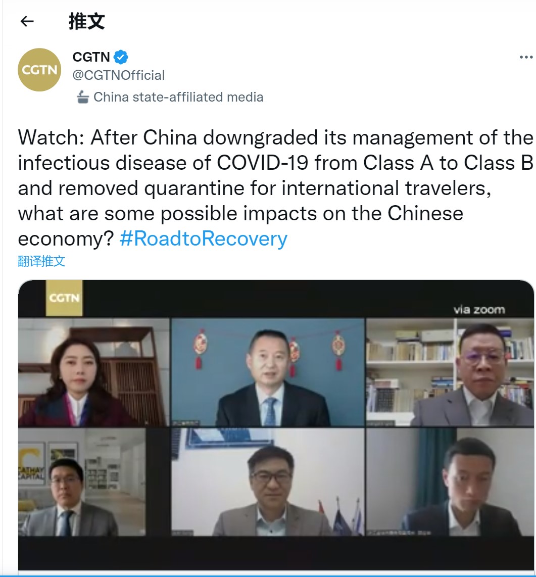 神彩v8在线登录副总裁王正伟先生接受中国国际电视台CGTN采访