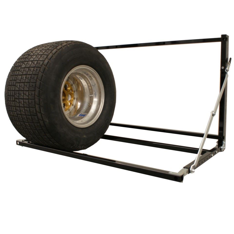 JH-Mech Tire Storage Supplier-Multi Powder Coating Steel Tubing Tire Storage System