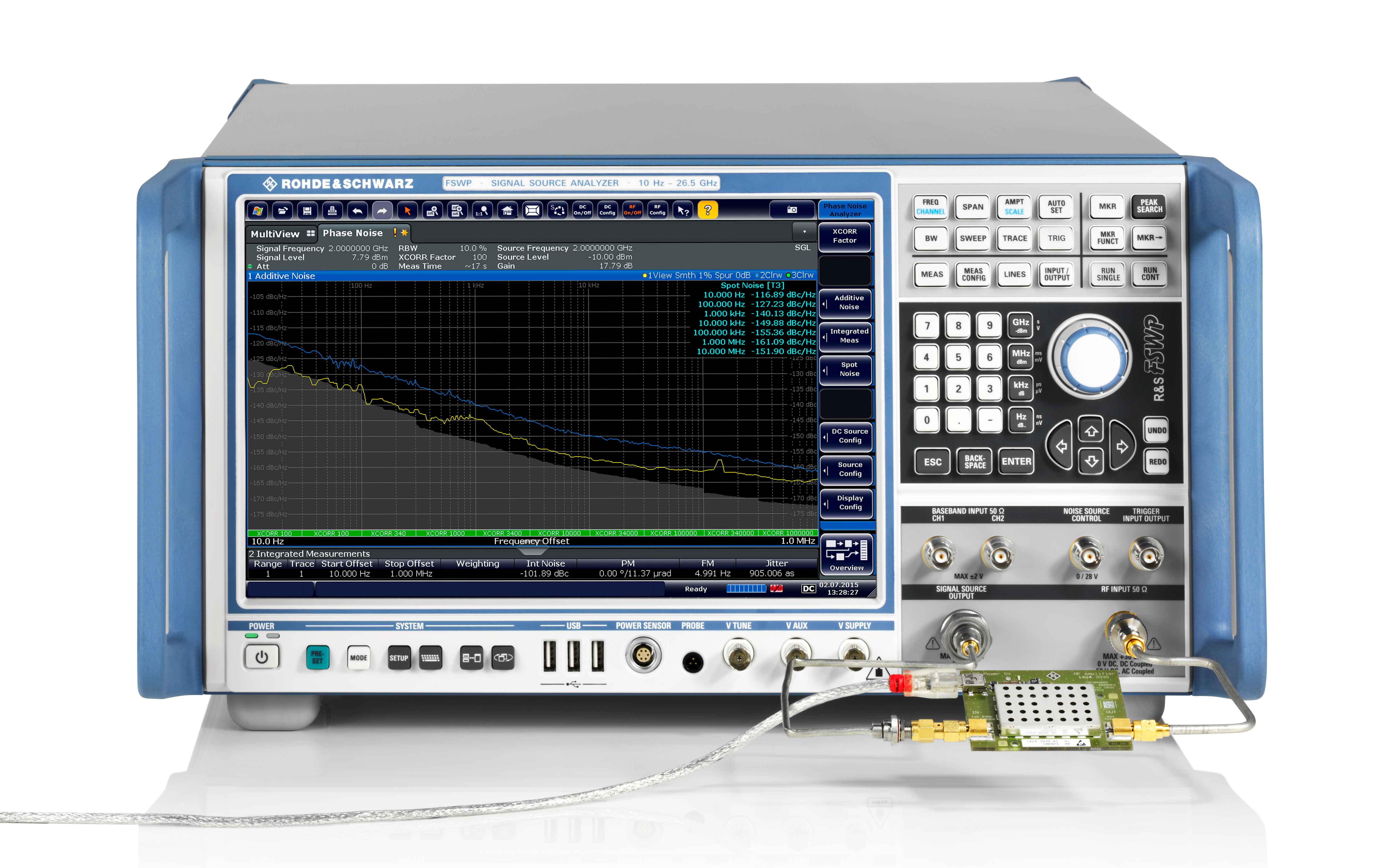 R&S®FSWP 相位噪声分析仪和 VCO 测试仪
