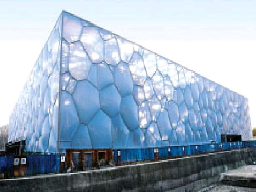 The waterproof project of the National Swimming Center “Water Cube”