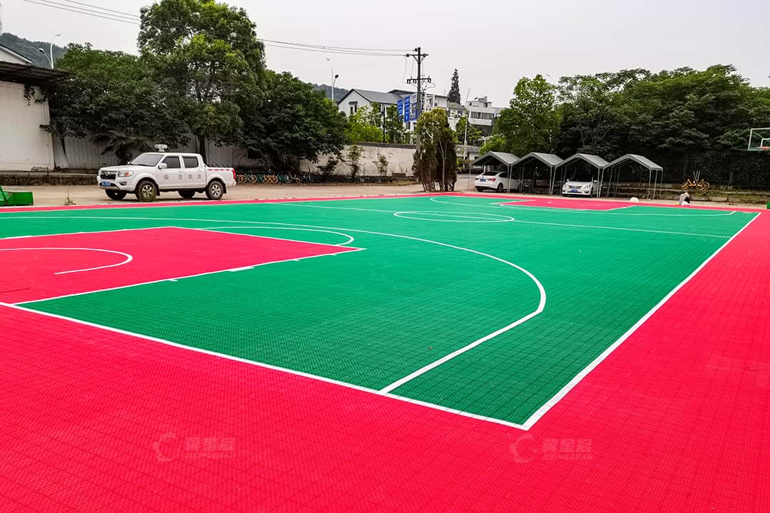 武汉东湖风景区城管执法局篮球场