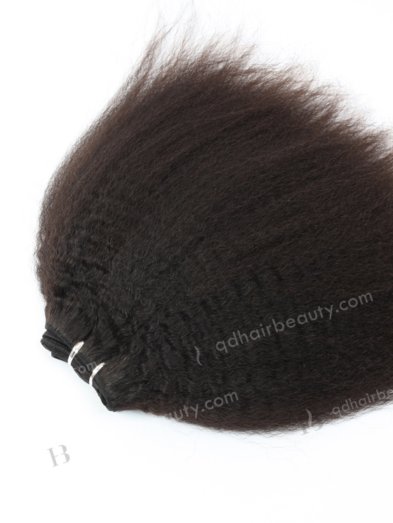 Kinky Straight Indian Virgin Human Hair Weave WR-MW-074