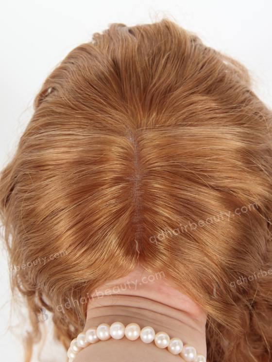 5.5''*5.5'' European Virgin Hair 20" Color 10# Silk Top Hair WR-TC-056