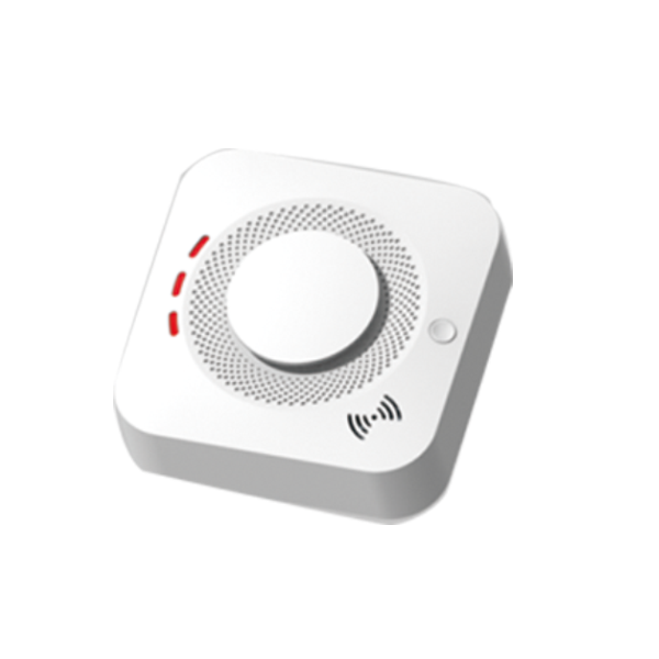 Wireless independent photoelectric smoke detector