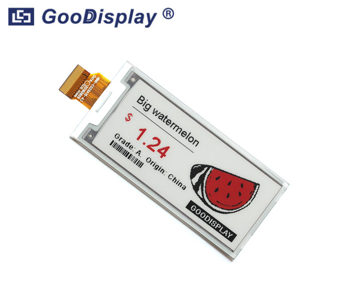 굿디스플레이 2.9 인치 컬러 3 색 전자종이 ePaper GDEH029Z13 리테일 ESL