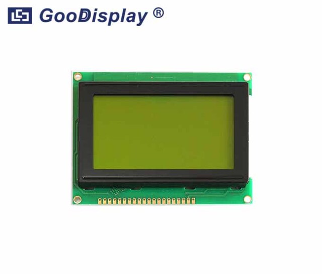 Module LCD transflectif STN COB jaune-vert/bleu-blanc YM12864J 