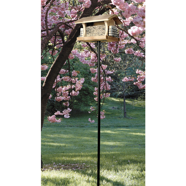 JH-Mech Outdoor Living Birds and Wildlife Feeders Houses 3 Piece Pole Kit Model Bird Feeder Pole