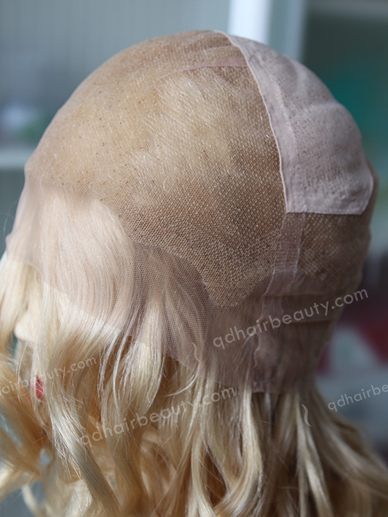 22 Inches European Hair Blonde Curly Wig WR-LW-069