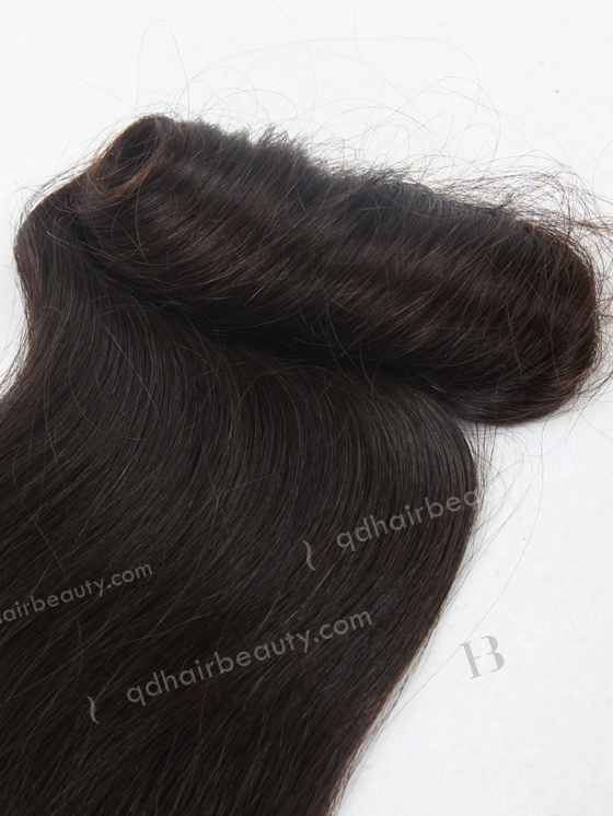 Double Draw Straight with Roll Curl Peruvian Virgin Hair Machine Weft WR-MW-089