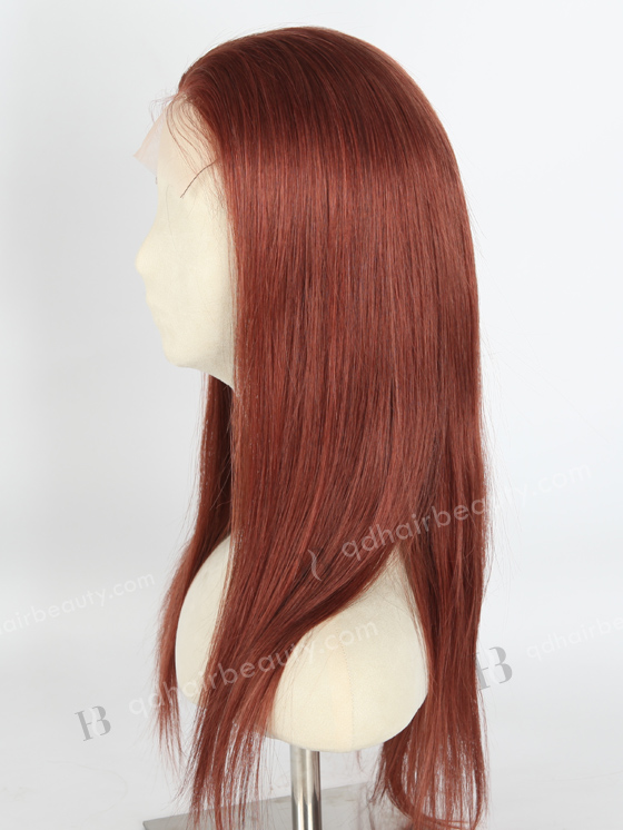 Evenly Blended Color 18'' Brazilian Virgin Hair Lace Front Wig WR-CLF-032