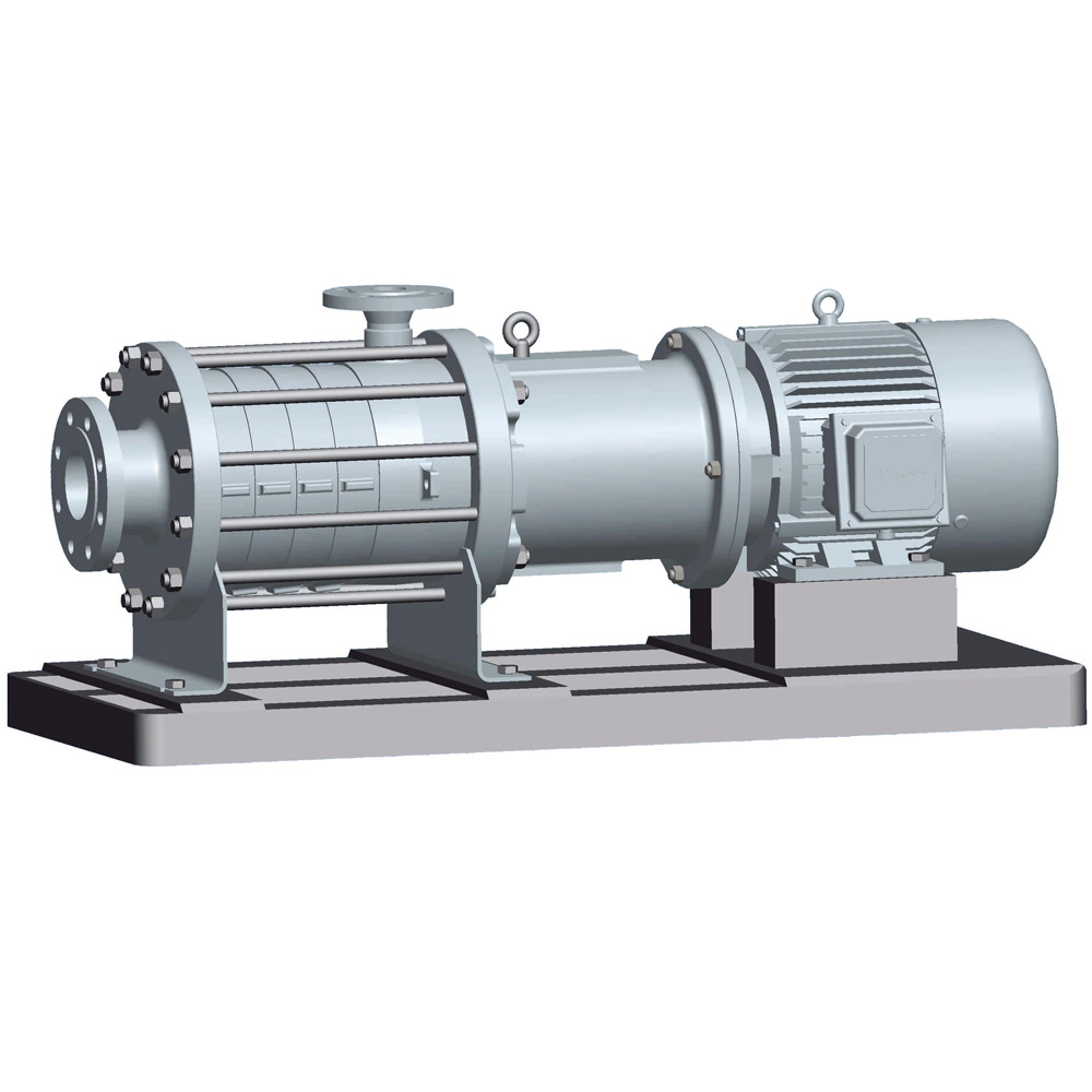 Multi-stage direct-coupled (MD) magnetic pump