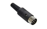 Detachable 6P-DIN Standard Plug
