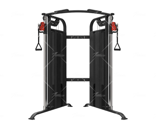 Commercial Functional Training Machine Cable Crossover With Dual 100lb