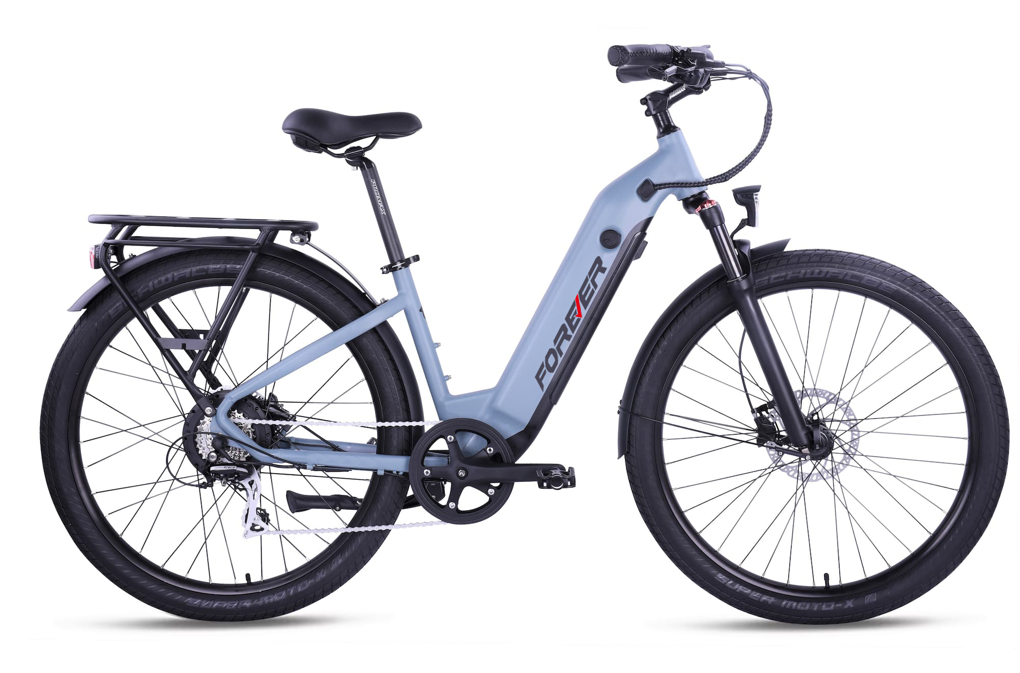 SFEC1026 Best Recommend Electric Bikes | Steel Blue