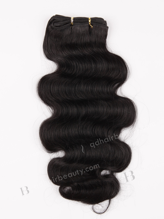 In Stock Indian Remy Hair 18" Body Wave 1# Color Machine Weft SM-031