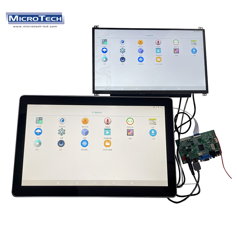 15.6" All in one open frame PC RK3399 Win/Linux/Android Embedded system wall mounted touch screen monitor for 7"10.1"11.6"13.3"15.6" srceen