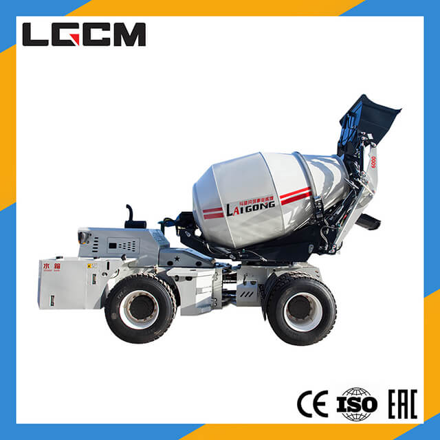 3m3 Self Loading Concrete Mixer Truck