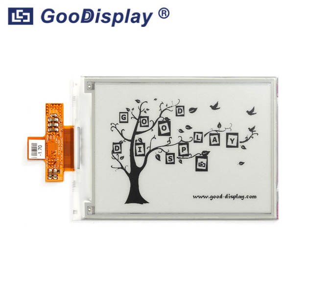 4.3寸电子纸显示屏,800x600分辨率,并口电子墨水屏 GDE043A2 