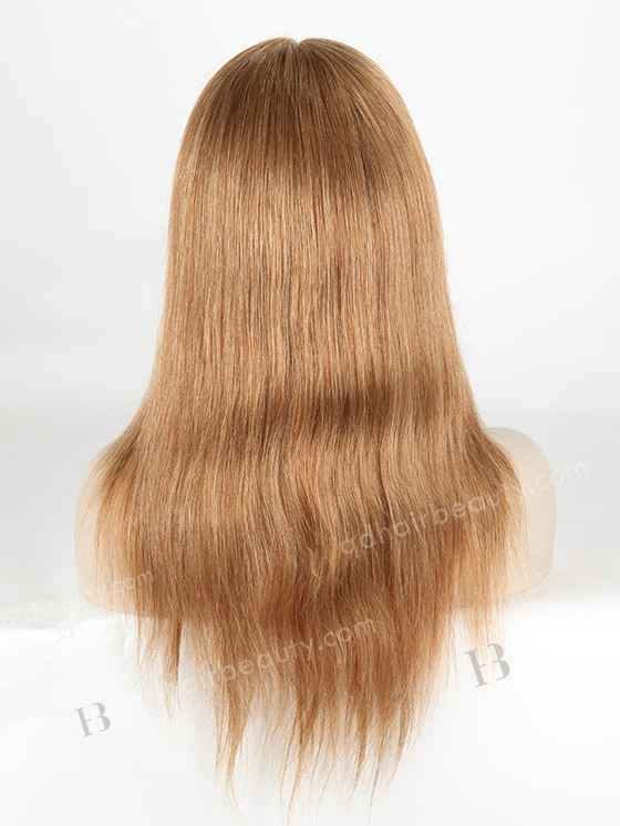 In Stock Brazilian Virgin Hair 16" Straight Color 27/30# Evenly Blended Full Lace Wig FLW-04252
