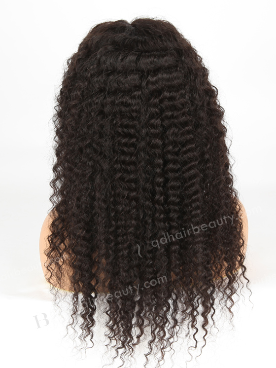 In Stock Indian Remy Hair 20" Deep Wave Natural Color Lace Front Wig SLF-01283