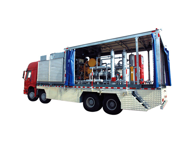 燃气发动机或柴油机驱动车载式增压机组