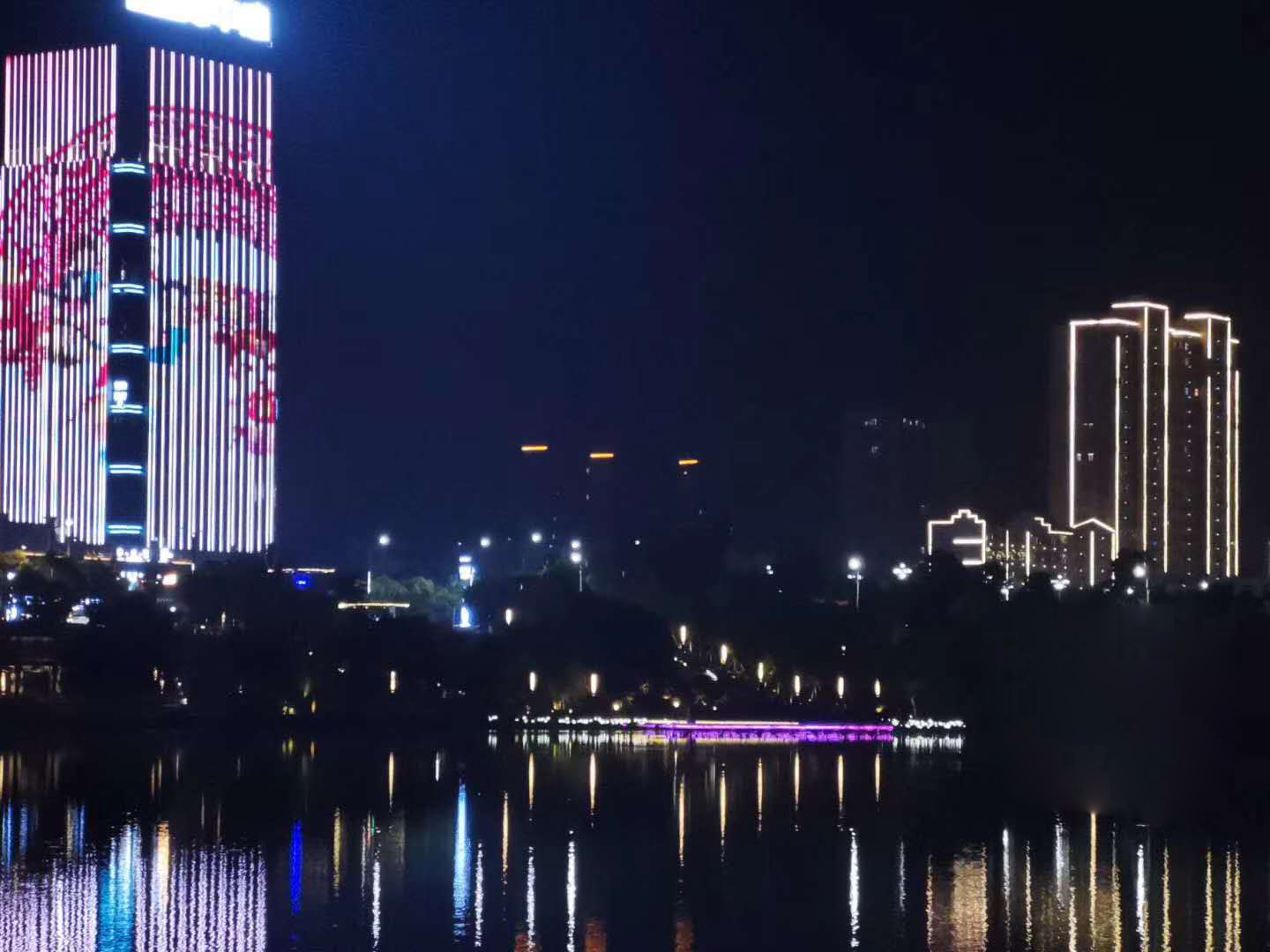 Yongxiu Bailian Lake Lighting Project
