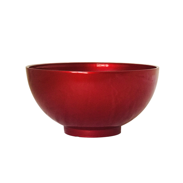 13寸碗盆 金属红