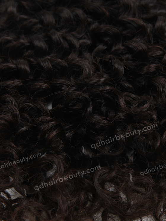 In Stock Brazilian Virgin Hair 20" Curly 15mm Natural Color Machine Weft SM-463