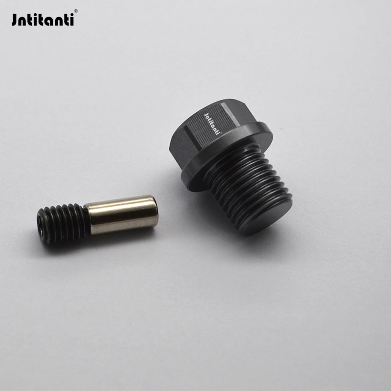 Jntitanti Gr.5 titanium oil drain plug M14*1.5 For Mercedes- Benz VW AUDI 