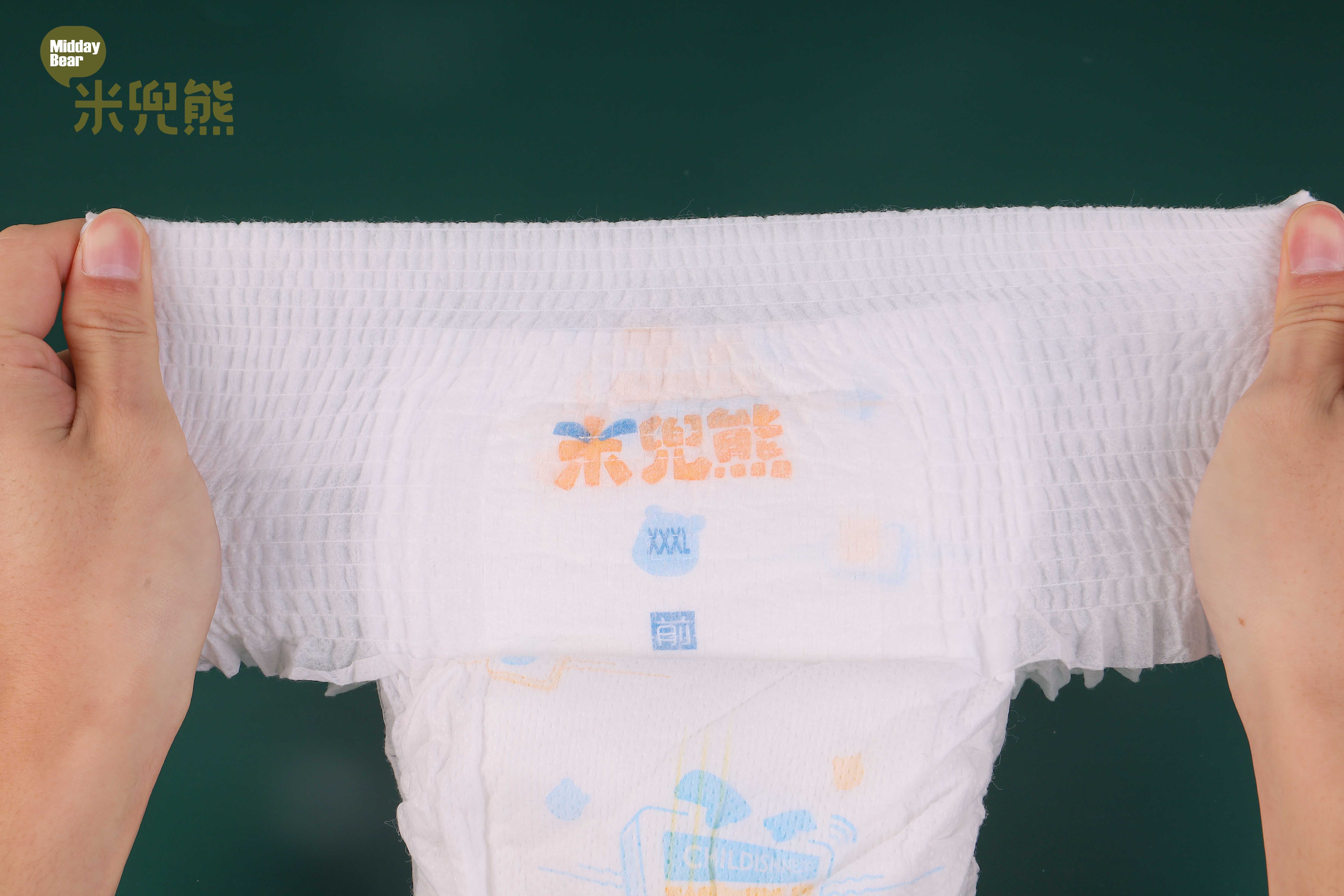 The production process and process of Bear Medical Grade Baby Diaper