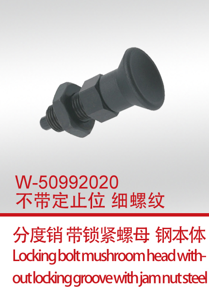 W-50992020  不带定止位 细螺纹 钢