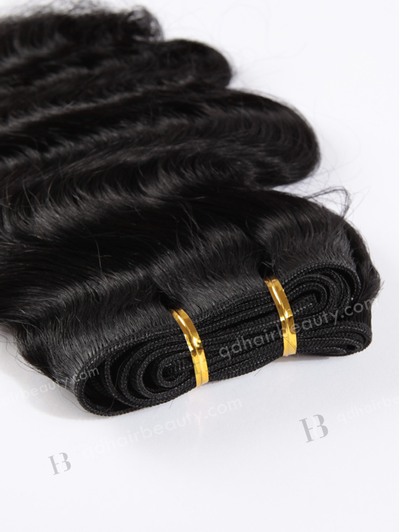 In Stock Chinese Virgin Hair 14" Body Wave 1# Color Machine Weft SM-716
