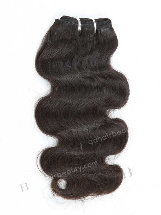 In Stock Brazilian Virgin Hair 14" Body Wave Natural Color Machine Weft SM-453