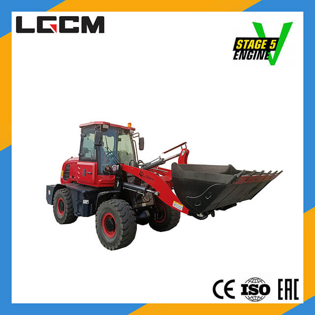 New Compact Construction Wheel 1.2 Ton Small Wheel Loader with CE