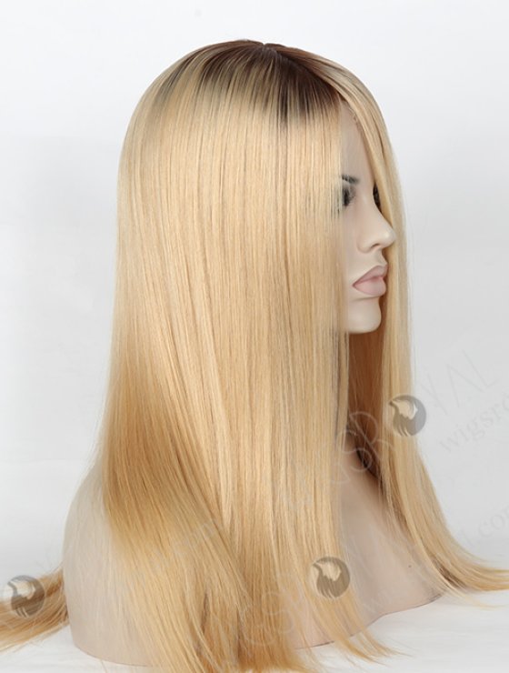 Best Quality 16'' Peruvian Virgin T6#/24# Color Glueless Wigs WR-GL-056