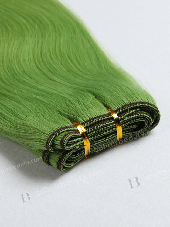 16" Straight Green Hair Weave WR-MW-058