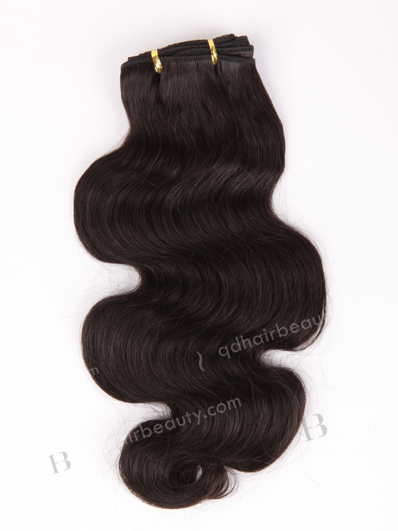 In Stock Indian Remy Hair 16" Body Wave 1B# Color Machine Weft SM-066