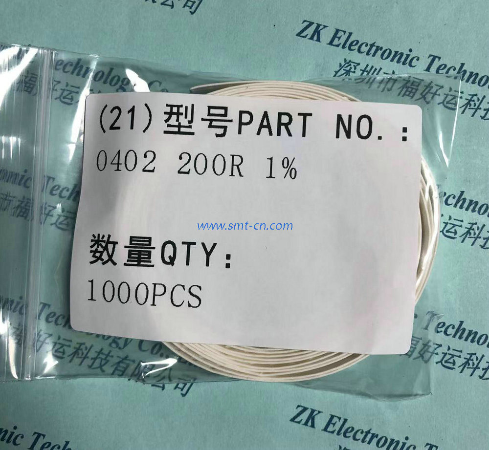 ROYAL resistor 0402 200R 1% RMCF0402FT200R RES 200R 0402 1% ROHM (2)