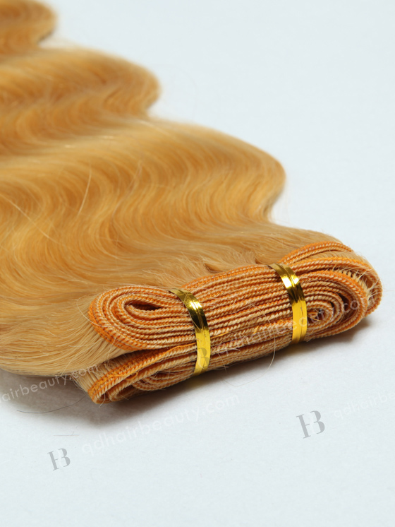 Yellow Color Virgin Body Wave Brazilian Hair Bundles WR-MW-067