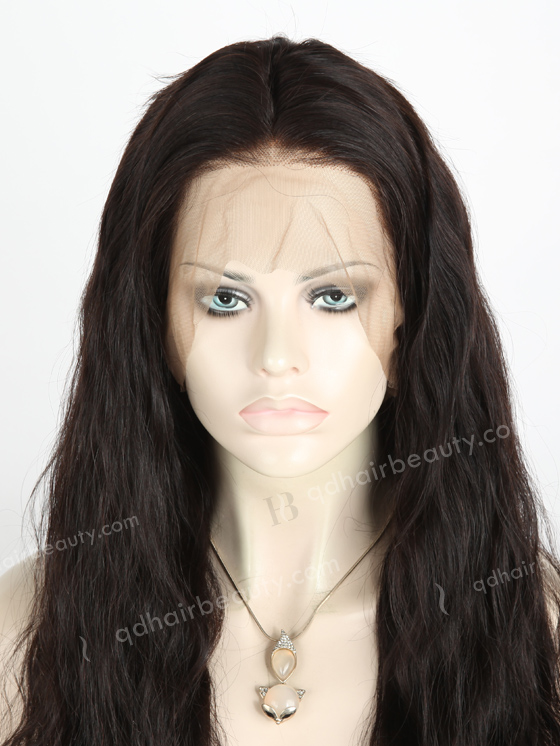 In Stock Brazilian Virgin Hair 26" Natural Wave Natural Color 360 Lace Wig 360LW-04013