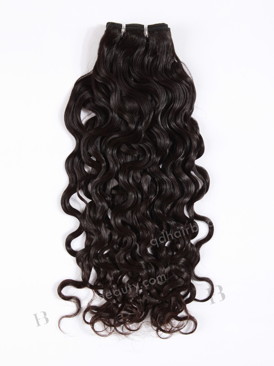 In Stock Brazilian Virgin Hair 20" Brazilian Curl Natural Color Machine Weft SM-417