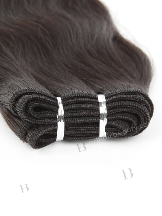In Stock Chinese Virgin Hair 16" Natural Straight Natural Color Machine Weft SM-004