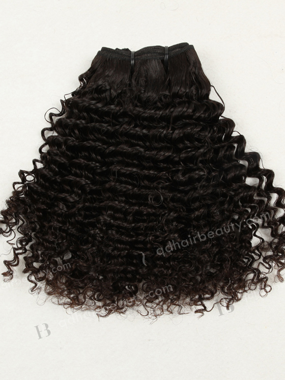 100% Peruvian Virgin Kinky Curl Sew in Hair Weave WR-MW-028