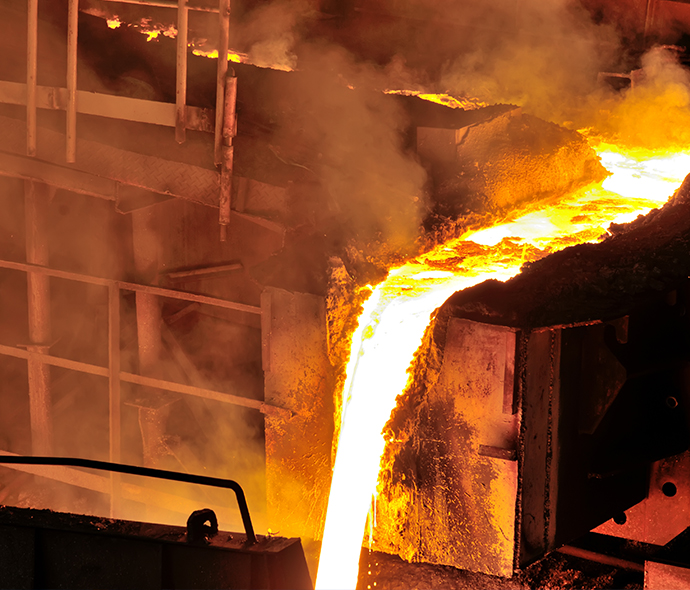 Comprehensive temperature monitoring solution for copper smelting process
