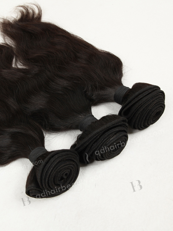 In Stock Cambodian Virgin Hair 14" Natural Straight Natural Color Machine Weft SM-910