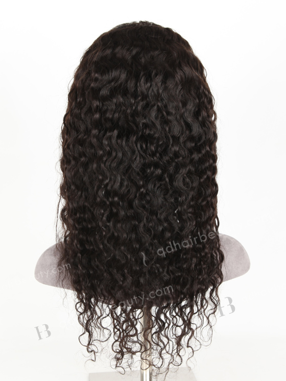In Stock Brazilian Virgin Hair 20" Nature Curly Nature Color Silk Top Glueless Wig GL-04071