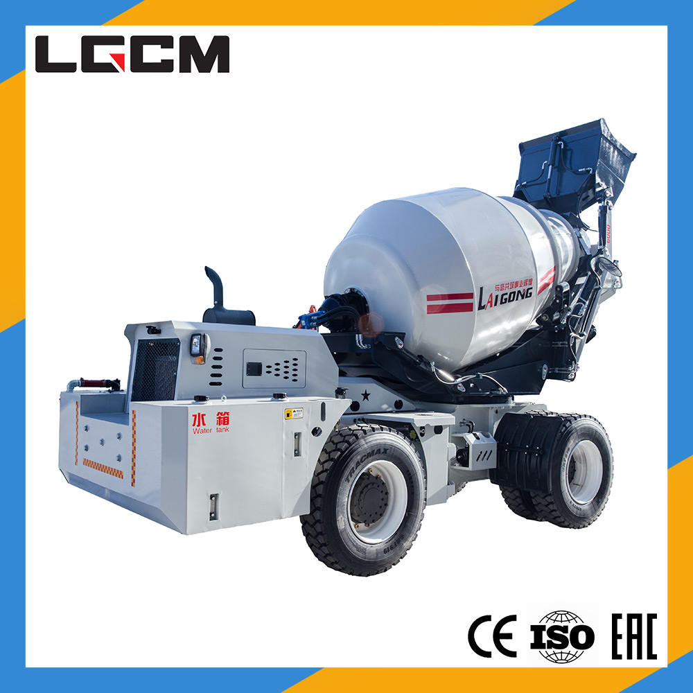 1.5m3 Self Loading Mobile Concrete Mixer for Sale_Shandong LaiGong