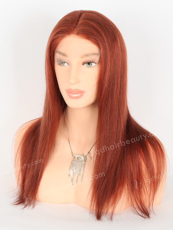 Fashion Highlight Color 16'' Brazilian Virgin Human Hair Lace Front Wig WR-CLF-040